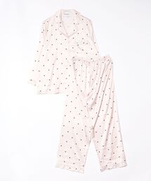 MAISON BREEZE（メゾンブリーズ）の「【MAISON BREEZE】ドット柄パジャマ ルームウェア  KNF-YI（ルームウェア/パジャマ）」