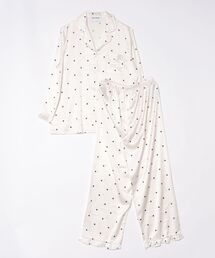 MAISON BREEZE（メゾンブリーズ）の「【MAISON BREEZE】ドット柄パジャマ ルームウェア  KNF-YI（ルームウェア/パジャマ）」