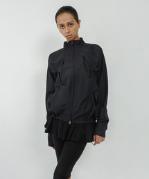 NACHE（ナチェ）の「PINTUCK WIND BREAKER (UNISEX) BLACK（ナイロンジャケット）」