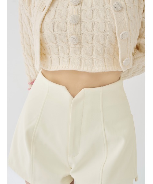 Darich（ダーリッチ）の「サイドアップショートパンツ（その他パンツ・レディース・グレー/ブラック/アイボリー・M/S）」の11枚目の写真