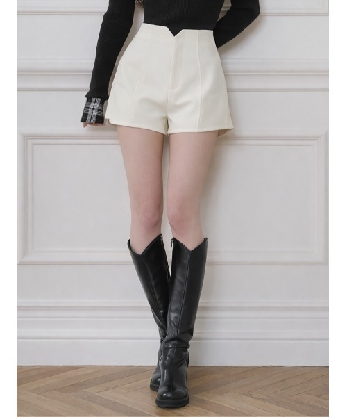 darich サマーツイードコンパクトショートパンツ Sサイズ WHT サマー