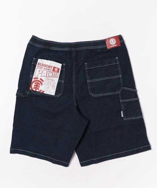 ELEMENT(エレメント)の「ELEMENT/エレメント ハーフパンツ ショートパンツ ショーツ デニム BG021602(デニムパンツ・メンズ・ブラック/インディゴブルー/ライトインディゴブルー・XL/L/M)」の4枚目の写真