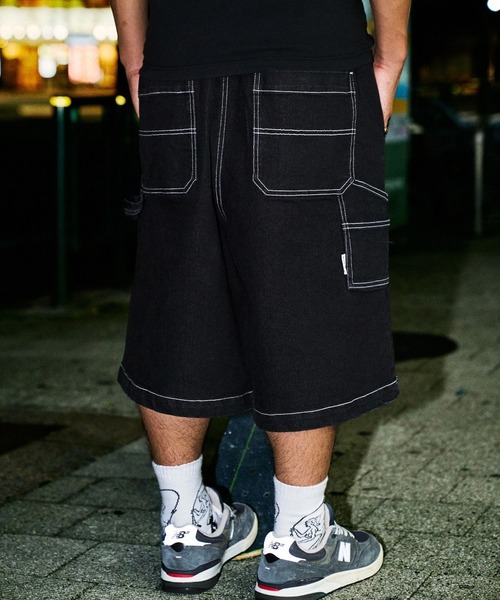 ELEMENT(エレメント)の「ELEMENT/エレメント ハーフパンツ ショートパンツ ショーツ デニム BG021602(デニムパンツ・メンズ・ブラック/インディゴブルー/ライトインディゴブルー・XL/L/M)」の2枚目の写真