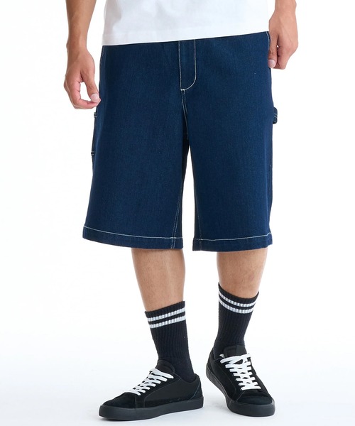 ELEMENT(エレメント)の「ELEMENT/エレメント ハーフパンツ ショートパンツ ショーツ デニム BG021602(デニムパンツ・メンズ・ブラック/インディゴブルー/ライトインディゴブルー・XL/L/M)」の15枚目の写真