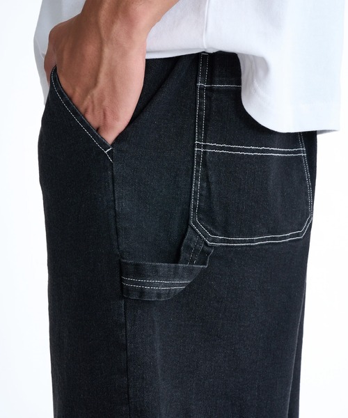 ELEMENT(エレメント)の「ELEMENT/エレメント ハーフパンツ ショートパンツ ショーツ デニム BG021602(デニムパンツ・メンズ・ブラック/インディゴブルー/ライトインディゴブルー・XL/L/M)」の8枚目の写真