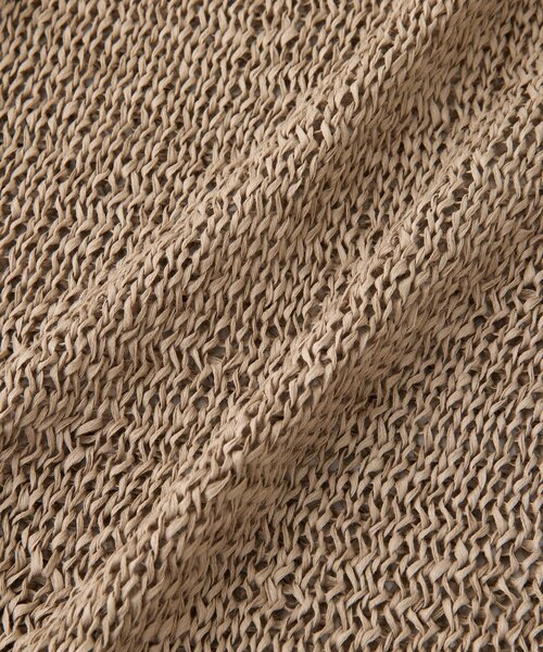 RIVE DROITE（リヴドロワ）の「予約【抜け感】テープヤーンボートネックニット（ニット/セーター・レディース・サックスブルー/モカ/オフホワイト・FREE）」の8枚目の写真