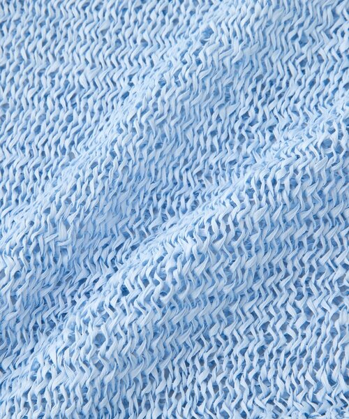 RIVE DROITE（リヴドロワ）の「予約【抜け感】テープヤーンボートネックニット（ニット/セーター・レディース・サックスブルー/モカ/オフホワイト・FREE）」の18枚目の写真