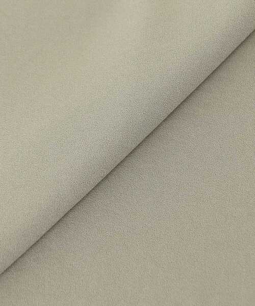 le.coeur blanc（ルクールブラン）の「2WAYジョーゼットギャザースリーブブラウス（シャツ/ブラウス・レディース・ダークグレー/カーキオリーブ/ピンク/ブラック/サックスブルー/ネイビー/オフホワイト・38）」の12枚目の写真