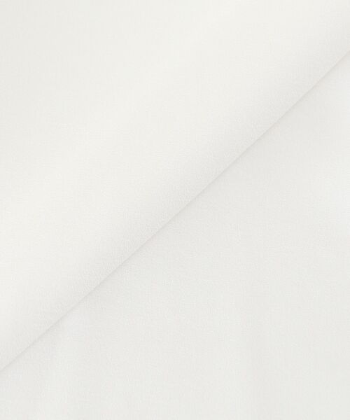 le.coeur blanc（ルクールブラン）の「2WAYジョーゼットギャザースリーブブラウス（シャツ/ブラウス・レディース・ダークグレー/カーキオリーブ/ピンク/ブラック/サックスブルー/ネイビー/オフホワイト・38）」の11枚目の写真