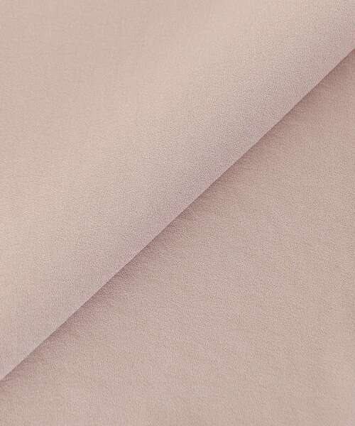 le.coeur blanc（ルクールブラン）の「2WAYジョーゼットギャザースリーブブラウス（シャツ/ブラウス・レディース・ダークグレー/カーキオリーブ/ピンク/ブラック/サックスブルー/ネイビー/オフホワイト・38）」の9枚目の写真