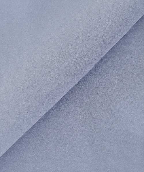 le.coeur blanc（ルクールブラン）の「2WAYジョーゼットギャザースリーブブラウス（シャツ/ブラウス・レディース・ダークグレー/カーキオリーブ/ピンク/ブラック/サックスブルー/ネイビー/オフホワイト・38）」の8枚目の写真