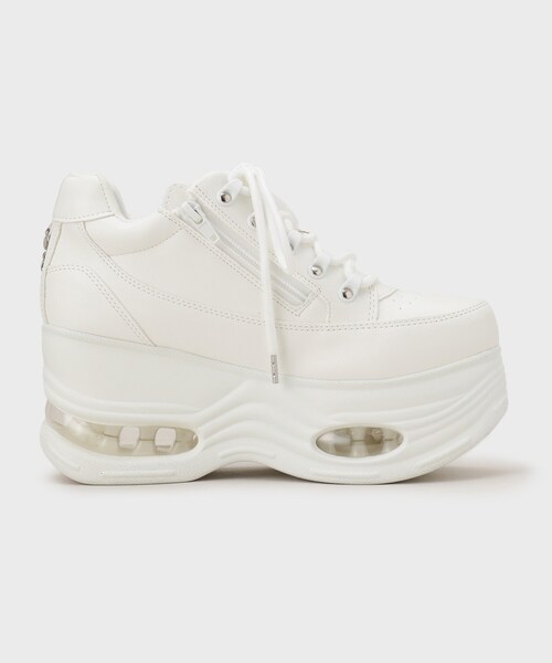 cs T&P（シーエスティーアンドピー）の「十字架チェーン付き厚底スニーカー（スニーカー・レディース・ホワイト/ブラック・LL/L/M/S）」の13枚目の写真