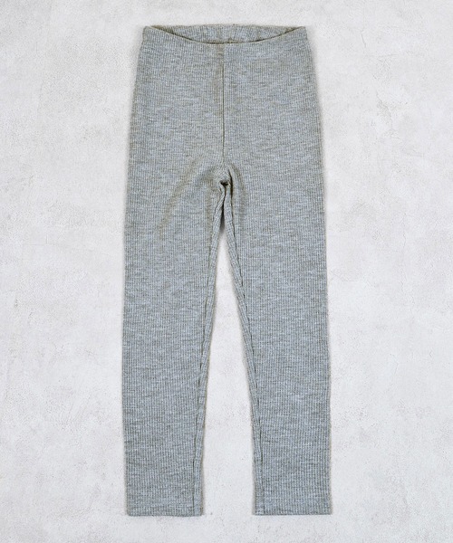 Life Support Products（ライフサポートプロダクツ）の「【26年春夏新色】ワッフルレギンス（レギンス/スパッツ・キッズ・杢グレー/ブルー/ブラック/イエロー/ラベンダー・80/90/95/100/110/120/130）」の3枚目の写真