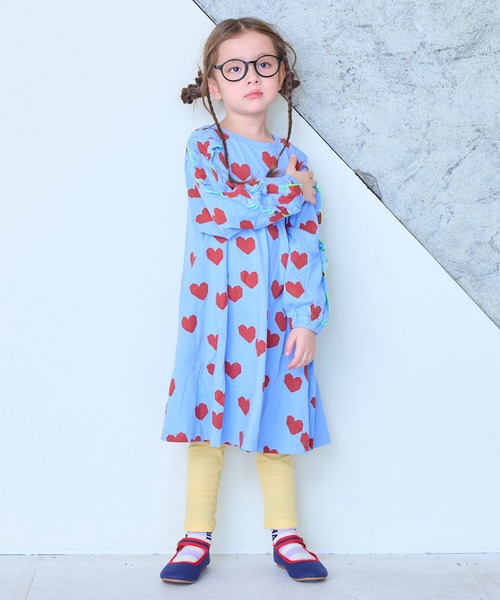 Life Support Products（ライフサポートプロダクツ）の「【26年春夏新色】ワッフルレギンス（レギンス/スパッツ・キッズ・杢グレー/ブルー/ブラック/イエロー/ラベンダー・80/90/95/100/110/120/130）」の8枚目の写真