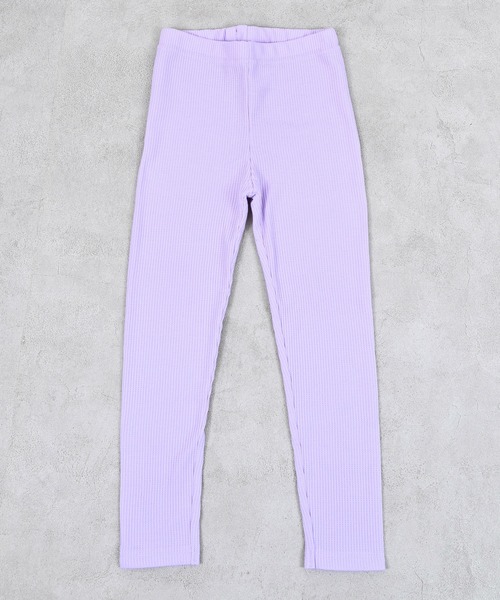 Life Support Products（ライフサポートプロダクツ）の「【26年春夏新色】ワッフルレギンス（レギンス/スパッツ・キッズ・杢グレー/ブルー/ブラック/イエロー/ラベンダー・80/90/95/100/110/120/130）」の9枚目の写真