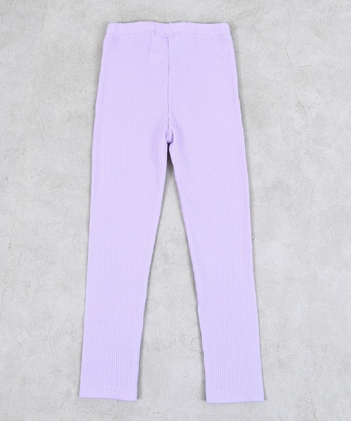 Life Support Products（ライフサポートプロダクツ）の「【26年春夏新色】ワッフルレギンス（レギンス/スパッツ・キッズ・杢グレー/ブルー/ブラック/イエロー/ラベンダー・80/90/95/100/110/120/130）」の10枚目の写真