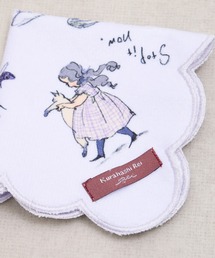 nicott（ニコット）の「NC:くらはしれい KRプリントスカラップハンカチ（ハンカチ/ハンドタオル）」