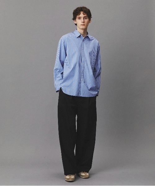 PUBLIC TOKYO(パブリックトウキョウ)の「【2026秋新作】Suvin Giza Regular Shirts(シャツ/ブラウス・メンズ・その他7/ホワイト/ブラック/ブルー系その他・M/S)」の7枚目の写真