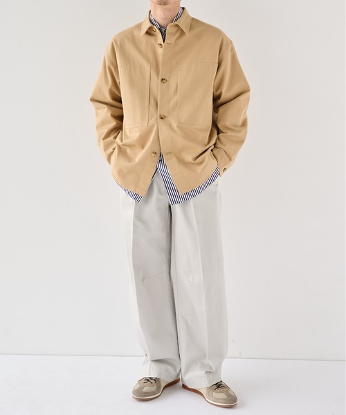 PUBLIC TOKYO(パブリックトウキョウ)の「【2026秋新作】Suvin Giza Regular Shirts(シャツ/ブラウス・メンズ・その他7/ホワイト/ブラック/ブルー系その他・M/S)」の12枚目の写真