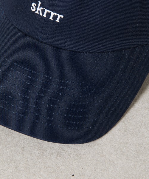 COLONY 2139(コロニートゥーワンスリーナイン)の「skrrr刺繍ツイルキャップ(キャップ・レディース・アイボリー/ネイビー/グレー・FREE)」の13枚目の写真