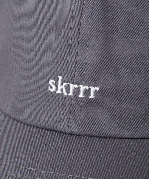 COLONY 2139(コロニートゥーワンスリーナイン)の「skrrr刺繍ツイルキャップ(キャップ・レディース・アイボリー/ネイビー/グレー・FREE)」の8枚目の写真
