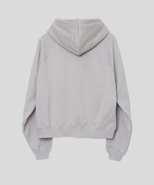 MATSUFUJI（マツフジ）の「【MATSUFUJI/マツフジ】Zip up Sweat Hoodie（パーカー・メンズ・グレー/チャコールグレー・2/3）」の4枚目の写真