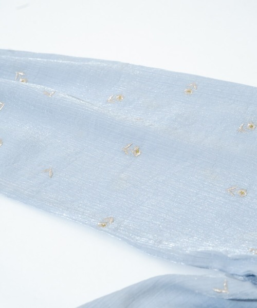 flower（フラワー）の「ルミナスエンブロイダリーブラウス（シャツ/ブラウス・レディース・ブルー/ホワイト・FREE）」の20枚目の写真