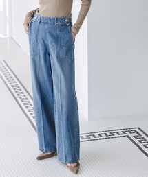 SERGE de bleu | 《・NOBLE別注》SERGE/サージ W SIDE ZIP PANTS(デニムパンツ)