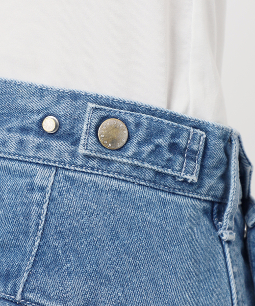 SERGE de bleu（サージ）の「《・NOBLE別注》SERGE/サージ W SIDE ZIP PANTS（デニムパンツ・レディース・ブルー・26/25/24/23）」の16枚目の写真