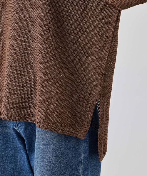 ROPE' PICNIC(ロペピクニック)の「プチスパンコールメッシュニット(ニット/セーター・レディース・サックスブルー/ブラック/キャメル/オフホワイト・FREE)」の22枚目の写真