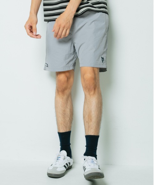 My sugar Babe(マイシュガーベイブ)の「msb nylon short pants(その他パンツ・メンズ・グレー/ブラック/ブラウン/オレンジ/ベージュ/ネイビー・LARGE/MEDIUM)」の2枚目の写真