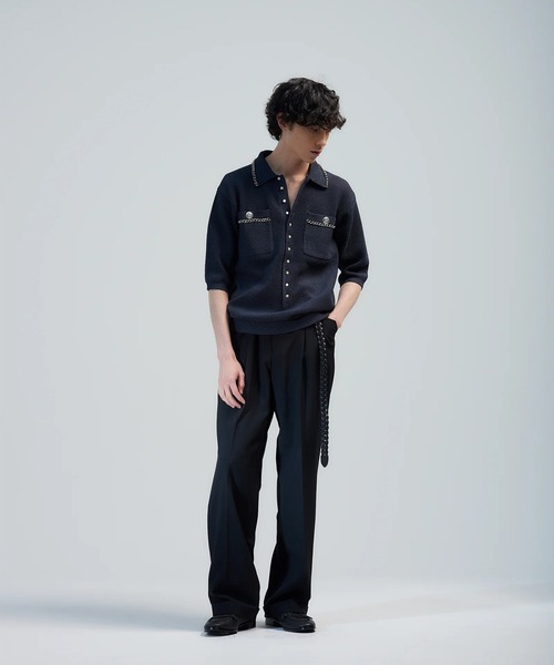 BED J.W. FORD(ベッドフォード)の「【BED J.W. FORD/ベッドフォード】SSC(その他トップス・メンズ・グレー/ダークネイビー/レッド・0/1)」の4枚目の写真