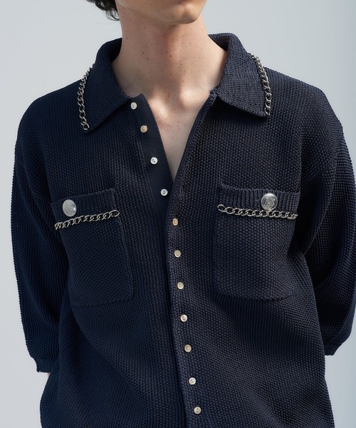 BED J.W. FORD(ベッドフォード)の「【BED J.W. FORD/ベッドフォード】SSC(その他トップス・メンズ・グレー/ダークネイビー/レッド・0/1)」の6枚目の写真