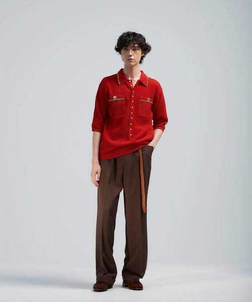 BED J.W. FORD(ベッドフォード)の「【BED J.W. FORD/ベッドフォード】SSC(その他トップス・メンズ・グレー/ダークネイビー/レッド・0/1)」の10枚目の写真