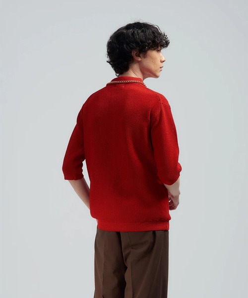 BED J.W. FORD(ベッドフォード)の「【BED J.W. FORD/ベッドフォード】SSC(その他トップス・メンズ・グレー/ダークネイビー/レッド・0/1)」の11枚目の写真