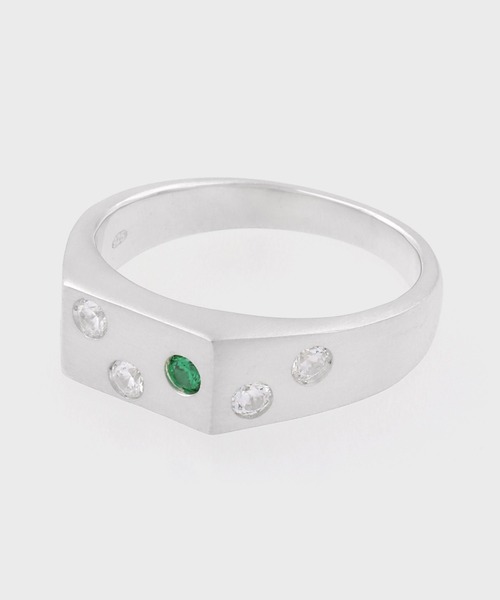 Paul Smith（ポールスミス）の「“Pave” リング【160920 200】（リング・メンズ・シルバー・21/17）」の2枚目の写真