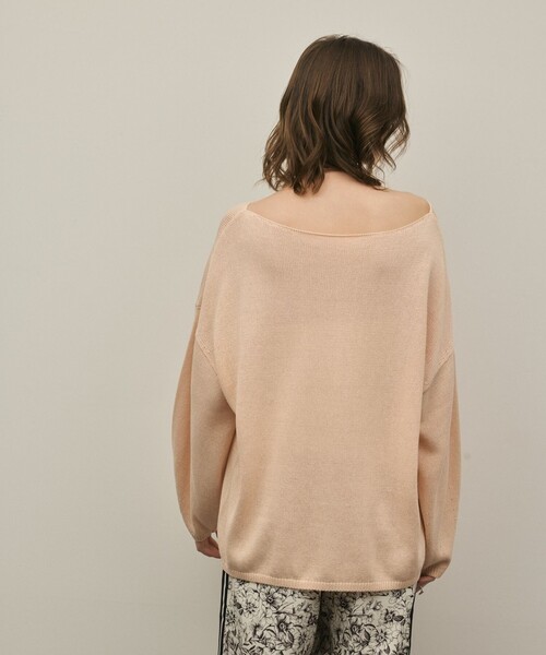 Diagram（ダイアグラム）の「ルーズニットトップ（ニット/セーター・レディース・ピンク・36）」の4枚目の写真