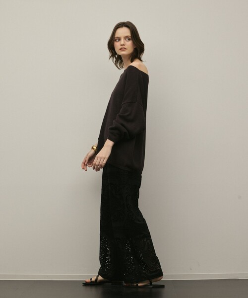 Diagram（ダイアグラム）の「ルーズニットトップ（ニット/セーター・レディース・ピンク・36）」の10枚目の写真