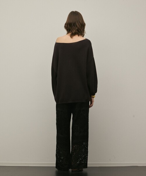 Diagram（ダイアグラム）の「ルーズニットトップ（ニット/セーター・レディース・ピンク・36）」の11枚目の写真