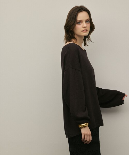 Diagram（ダイアグラム）の「ルーズニットトップ（ニット/セーター・レディース・ピンク・36）」の15枚目の写真