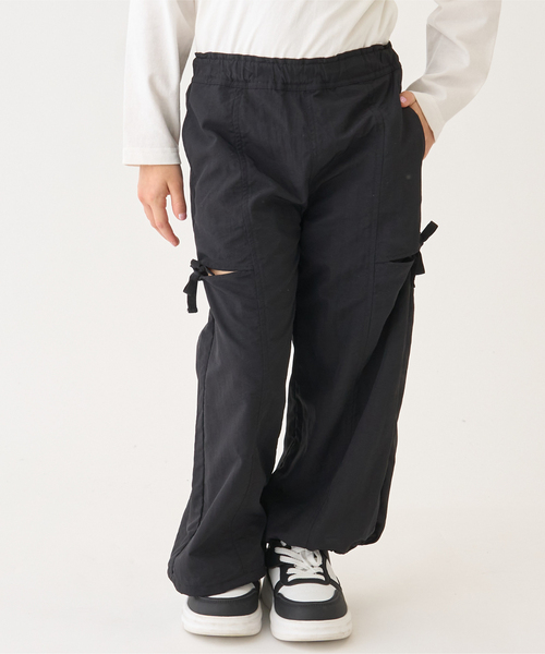 minimal（ミニマル）の「【撥水】スリットカーゴパンツ（その他パンツ・キッズ・ブラック/ラベンダー・120cm/100cm/140cm/130cm/110cm/90cm）」の2枚目の写真