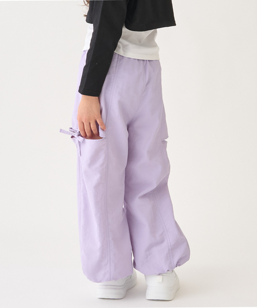 minimal（ミニマル）の「【撥水】スリットカーゴパンツ（その他パンツ・キッズ・ブラック/ラベンダー・120cm/100cm/140cm/130cm/110cm/90cm）」の7枚目の写真