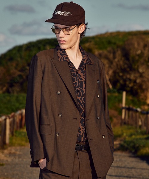 MEN'S BIGI(メンズビギ)の「【Wax London/ワックスロンドン】アロハシャツ(シャツ/ブラウス・メンズ・ブラウン系その他・03/02)」の1枚目の写真