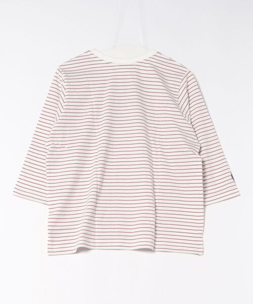 Honeys(ハニーズ)の「【UVカット】ムーミン/7分袖Tシャツ(Tシャツ/カットソー・レディース・ホワイト×ネイビー/ピンク/ホワイト×レッド/ブラック/オフホワイト/杢グレー・L/LL/M/S)」の14枚目の写真