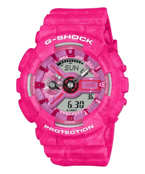 G-SHOCK(ジーショック)の「XGコラボレーションモデル / GMA-S110XG-4AJR(アナログ腕時計・レディース・ピンク・FREE)」の2枚目の写真