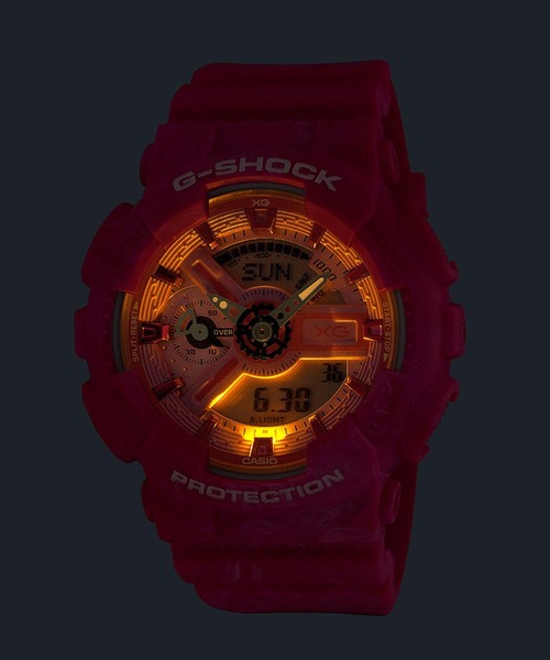 G-SHOCK(ジーショック)の「XGコラボレーションモデル / GMA-S110XG-4AJR(アナログ腕時計・レディース・ピンク・FREE)」の3枚目の写真