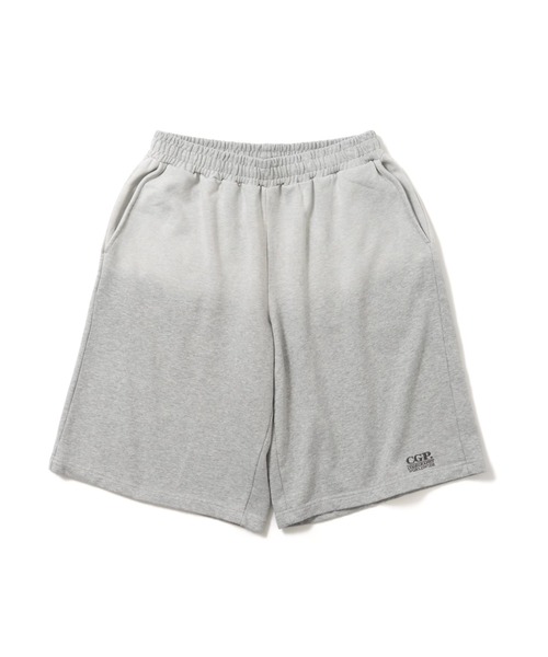 codegraphy(�R�[�h�O���t�B�[)��CGP Small Square Logo Sunfade Sweat Shorts(���̑��p���c)