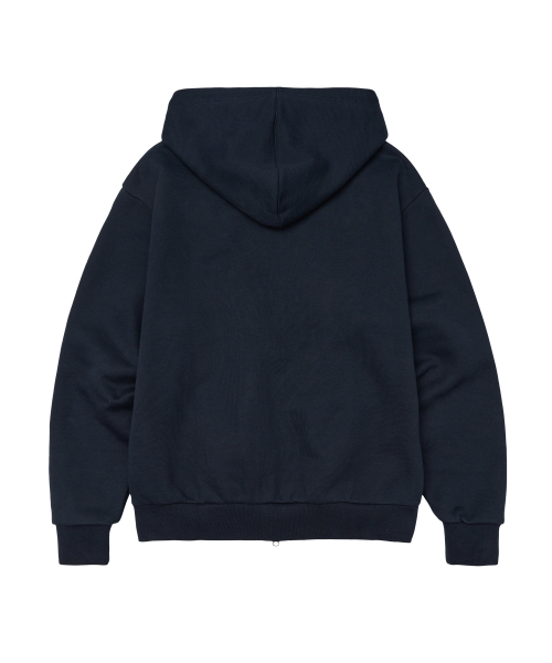 AMESWORLDWIDE（アメスワールドワイド）の「52 APPLIQUE HOODIE ZIP UP NAVY（パーカー・レディース・その他・LARGE/MEDIUM/SMALL）」の2枚目の写真