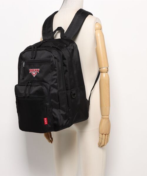 ROXY（ロキシー）の「【ムラサキスポーツ限定】ROXY/ロキシー バックパック NEW BEGINNING MESH 32L RBG261620M（バックパック/リュック・レディース・ブラック×パープル/ブラック×レッド/ブラック×ホワイト・FREE）」の12枚目の写真