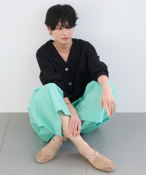 BARNYARDSTORM（バンヤードストーム）の「BARNYARDSTORM / メッシュストラップパンプス（スリッポン・レディース・ベージュ/ブラウン・38/36/37）」の18枚目の写真